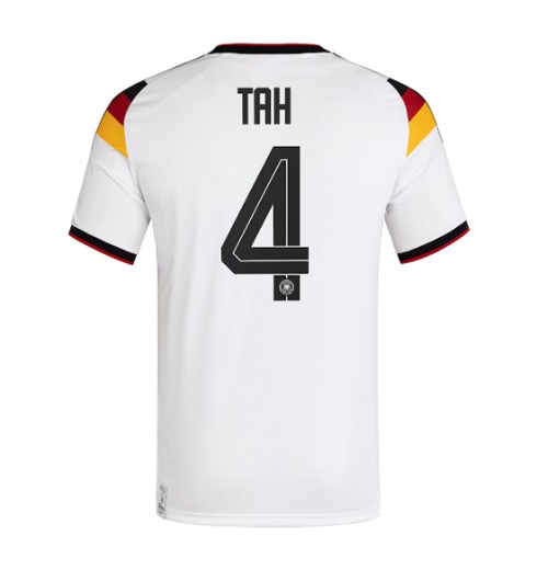 Saksa Jonathan Tah #4 Kotipaita MM-kisat 2026 Lyhythihainen Saksa Jonathan Tah #4 Kotipaita MM-kisat 2026 Lyhythihainen